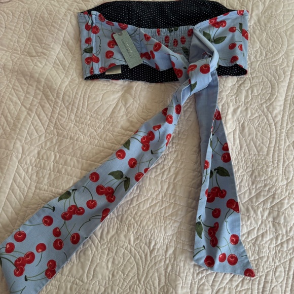 Maeve Tube Top and Wide-Leg Pant Set - Picture 7 of 8